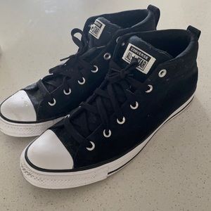 Black High Top Converse